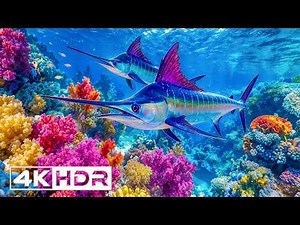 Deep Ocean Journey 🌊 | Amazing Marine Life & Peaceful Ocean Sounds in 4K