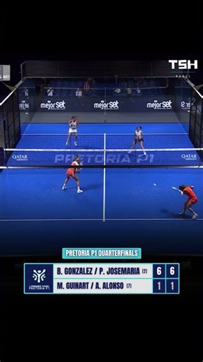 SCARY GOOD! Bea & Paula cruise to the Semis with a double 6-1! Who can stop them?🔥