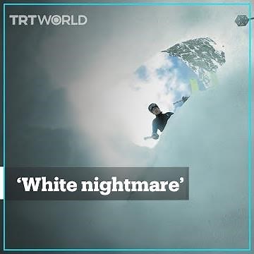 Skier falls into crevasse in the French Alps