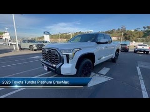 2026 Toyota Tundra Platinum CrewMax San Juan Capistrano San Clemente Mission Viejo Irvine Newpo