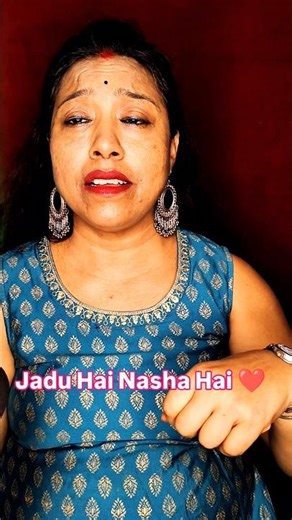 Jadu Hai Nasha Hai.❤️🎸#rinavlogsandvocals #shorts