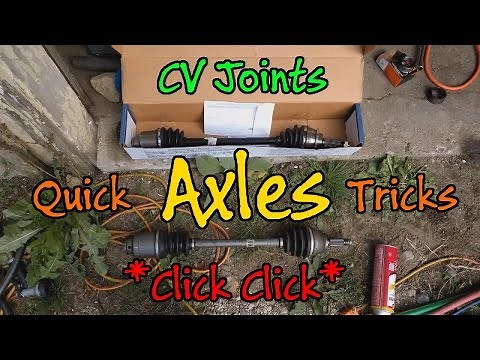 How To Replace A Subaru Axle, Subaru Front CV Joint Replacement - Quick Version
