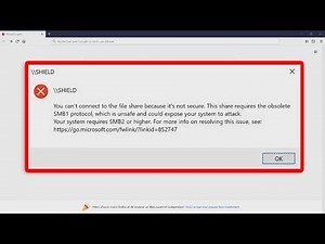 How to enable SMB1 File transfer on Nvidia Shield [Windows 10]