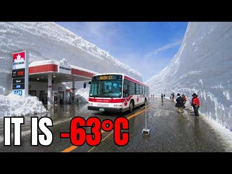 13 SNOWIEST Cities in Canada That You Should Avoid!