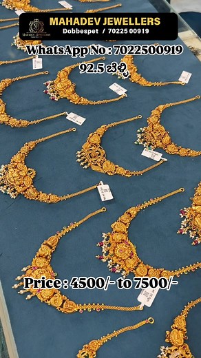 3.7K views · 139 reactions | 92.5 Silver Light weight Necklaces...