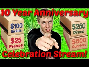 QUIN'S COINS 10 YEAR ANNIVERSARY LIVESTREAM EXTRAVAGANZA!