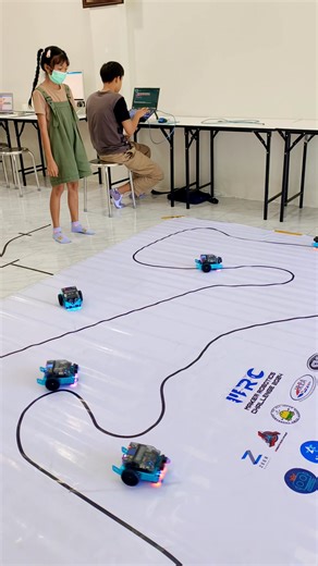mBot2 line follower #NPSRobotics | NPS Robotics Computer