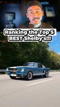 What Shelby is your favorite? 🐍 🏎️💨 #mustang #cobra #gt500 #shelby