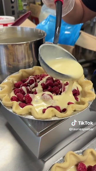 Raspberry Dream Pie: A Slice of Sweet Tart Delight