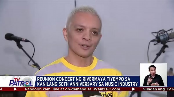 328K views · 10K reactions | Hindi pa rin makapaniwala ang mga miyembro ng Rivermaya na tuloy na tuloy na ang reunion concert nila kasabay ng 30th anniversary nila sa music industry. BASAHIN: https://news.abs-cbn.com/entertainment/01/08/24/rivermaya-all-set-for-2024-reunion-concert-next-month | ABS CBN Integrated News & Current Affairs | Facebook