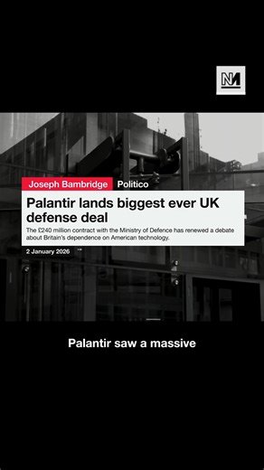 Peter Mandelson was useful to Keir Starmer because Labour are willing to do "almost anything" for a positive economic message. That includes a £240m Ministry of Defence contract doled out to Palantir, a US company that sells surveillance and warfare tech to Israel. But what's the connection between Mandelson, Starmer, Palantir and Jeffrey Epstein? On Novara Live, Helena and Dalia go into the detail. | Novara Media