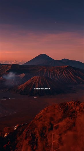 Breathtaking Sunrise at Mount Bromo, East Java