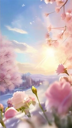 Spring Is Coming & Piano Music #short