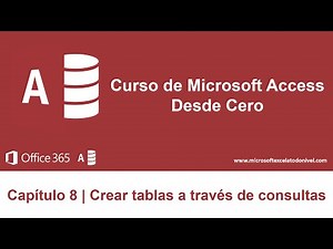 Access Course | Chapter 8 | Creating Tables with Queries