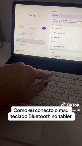 Como conectar teclado Bluetooth no tablet