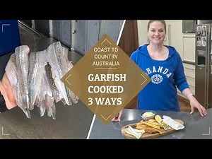 Cook Garfish 3 Ways + Make Homemade Aioli!