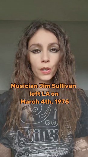 70s Story: Missing Edition #Story #musicstory #musichistory #70s #JimSullivan #missingperson #musician #ufo #mystery #folk #music #vibes #DidYouKnow | NeeNee Tangerine