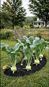 This Kohlrabi Transformation Is Incredible! 🌱🥬 From Tiny Seedling to Harvest