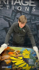 2.9K views · 87 reactions | This appropriately large poster created for the original King Kong (1933) hits the auction block in March  #HeritageAuctions #MoviePosters | Heritage Auctions | Facebook
