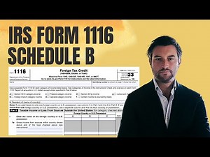 How to Fill in Schedule B of Form 1116 for Foreign Tax Credit (FTC) Carryovers