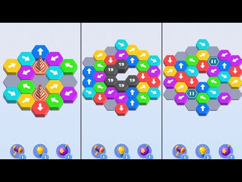 Hexa Run All Levels 101-110 Gameplay Walkthrough