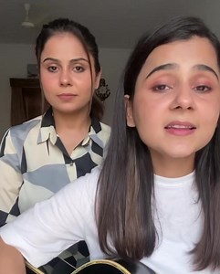 26K views · 2.2K reactions | Song - lae dooba Originally sung by @sunidhichauhan5 cover by us . You can watch the full video on our YouTube channel. Don’t forget to subscribe ☺️ | Ramneek & Simrita | Facebook