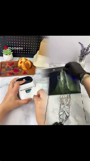 Print labels for my small business Using Phomemo M110 label maker #phomemo