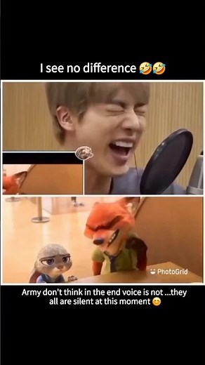 I see no difference🤣🤣 #jin #funny #btsjin #trending #btsarmy #jimin #wwh #jhope #cartoon #bts fun