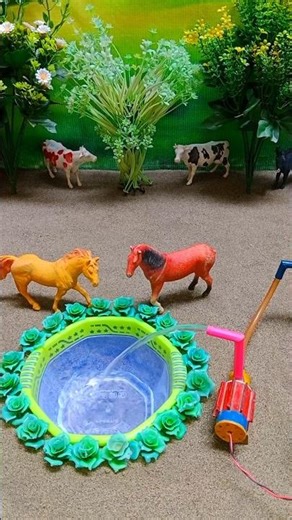 Mini hand pump project mini motor water pump cow drink #shorts #waterpump #youtubeshorts