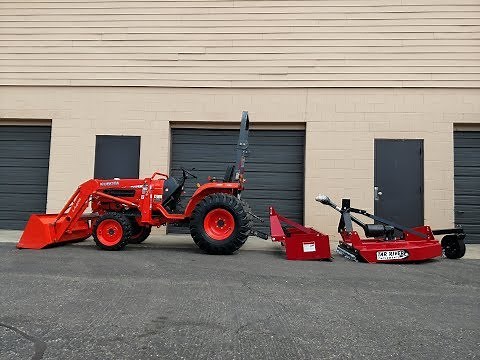 Kubota B7800 Tractor Package