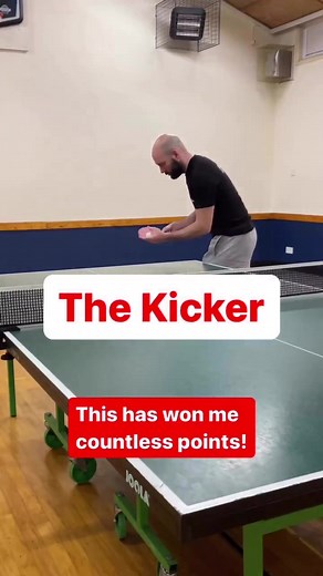 Collab with Table Tennis Service Guy | Kicker Serve Demo