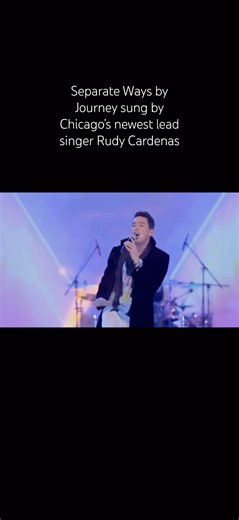 Separate Ways by Journey sung by Chicago’s newest lead singer Rudy Cardenas #shorts #chicagotheband