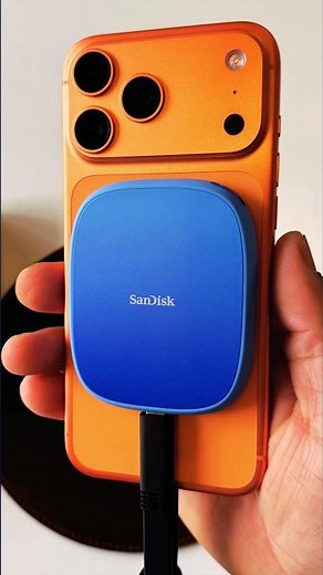 How to Copy iPhone 17 Pro Max Data to SanDisk SSD (Fast & Easy Transfer Guide)