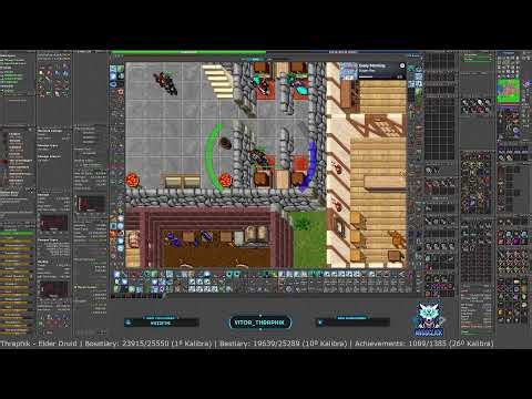 Tibia - Global - Kalibra - ED 1000 | TOP: Bosstiary: 1º | Bestiary: 6º | Achiev: 18º (Ranks Kalibra)