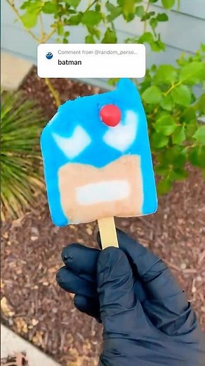 How to find a perfect Batman Popsicle? #sonic #popsicle