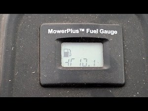 Replacing MowerPlus Fuel Gauge, Oil Filter, Air Filter, and leveling deck John Deere S120 lawnmower
