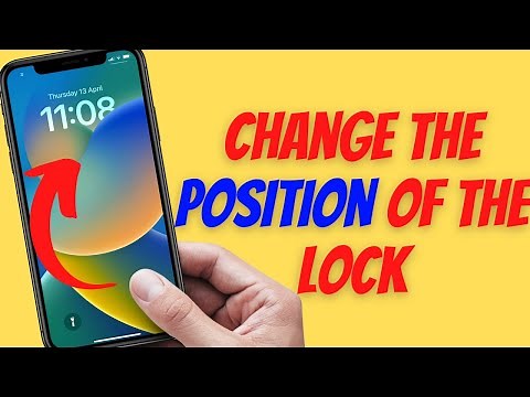 Can You Change The Position Of The Lock On iPhone Lock Screen?