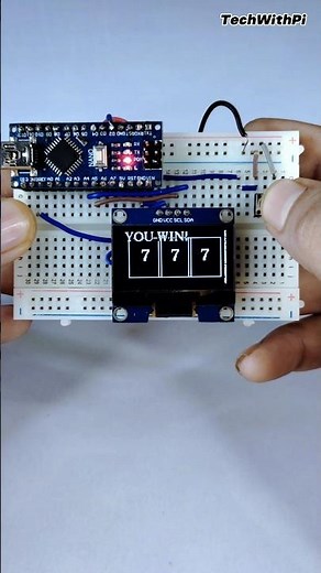 Arduino Nano Based Slot Machine Game 🎰 | Gambler’s Favourite Project #arduino #nano #gambler #diy