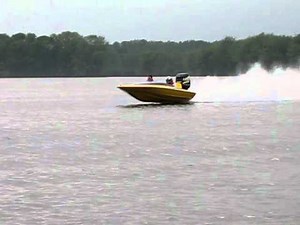 E-tec powered HydroStream Venom test run