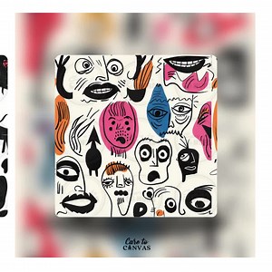 Digital Seamless Surface Patterns | Spooky Weird Cartoons | PERSONAL Use Only | Scrapbooking, DIY Art, Wallpapers and More - Etsy UK