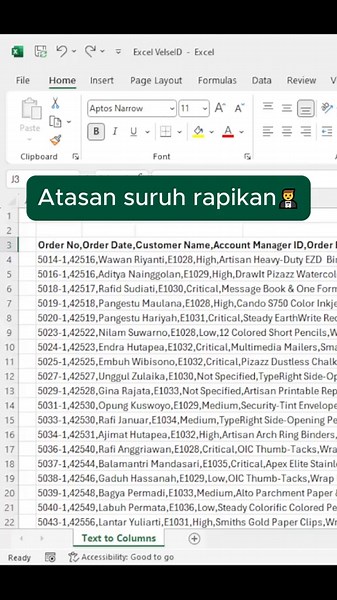 Text to Columns📌 #microsoft #excel #ltsc #microsoftexcel #tips #tricks #text #to #columns