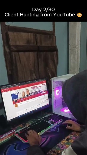 Day 2/30: Client Hunting from YouTube 🚀 | Freelancing Challenge