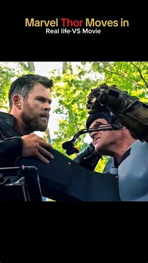 Marvel’s Magic Exposed: Thor Real Life VS Movie! 🔨💥 #shorts