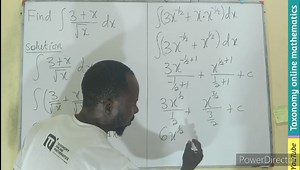 Mastering the Integral of (3 x) / √x: A Step-by-Step Guide #integration #calculus #highlightseveryone #followers #highlights #SPSCAmbassador #21stdigiskillz #SDG4QualityEducation | Taxonomy online mathematics