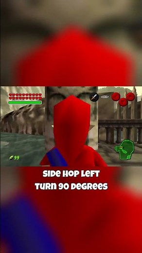 Enter Jabu Jabu Without Items Glitch Tutorial! #gaming #zelda #nintendo #ocarinaoftime #speedrun