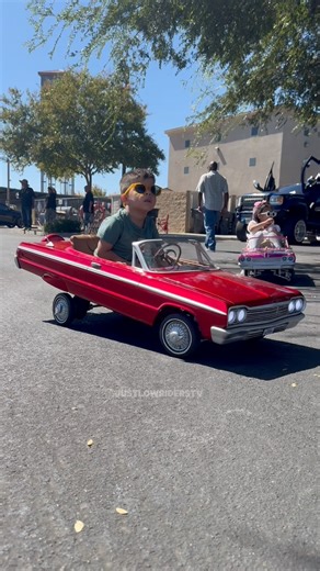 The ultimate RC Lowrider toy!🔥🔥64 Impala hitting switches & driving! #JustlowridersTV | Justlowriders TV