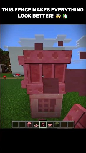 Minecraft BEST Fence Design