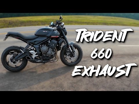 2025 Triumph Trident 660 Firetong Exhaust | Install and Sound