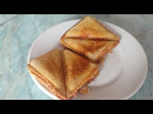 Ham and Cheese Sandwich Using Sandwich Maker