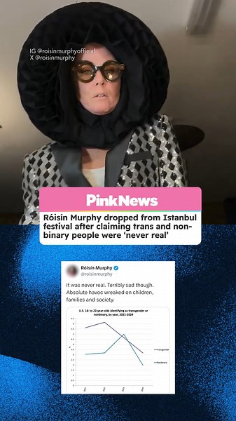 Róisín Murphy dropped from festival after 'never real' trans youth comments